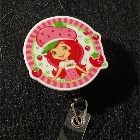 Strawberry shortcake badge reel - Picture 1 of 1